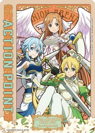 Action Point Card (AP02) (UEX06BT/SAO-2-AP02) - UEX06BT Sword Art Online Vol2