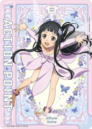 Action Point Card (AP04) (UEX06BT/SAO-2-AP04) - UEX06BT Sword Art Online Vol2 Foil