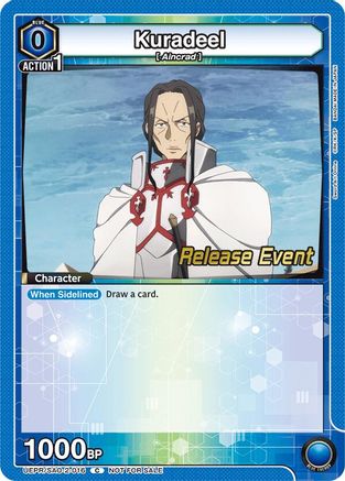 Kuradeel (UEPR/SAO-2-016) - UEX06BT Sword Art Online Vol2 Release Event Cards