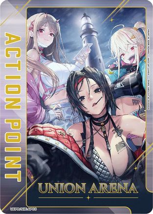 Action Point Card (AP03) (Gold) (UEPR/NIK-AP03) - Union Arena Promotion Cards Foil
