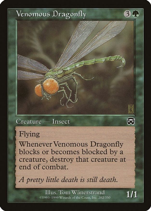 Venomous Dragonfly | 282 | Mercadian Masques