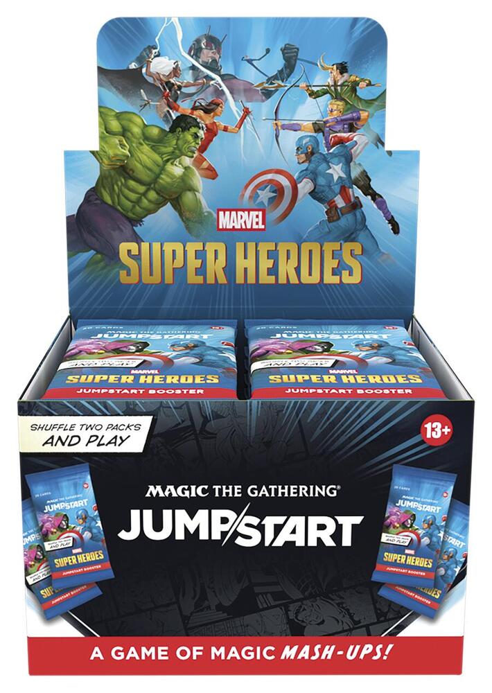 Magic: The Gathering Marvel Super Heroes Jumpstart Booster Display – Ralphie's Funhouse