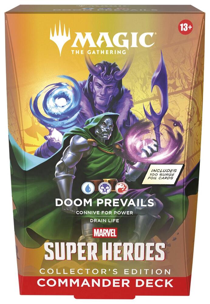 Magic: The Gathering Marvel Super Heroes Commander Deck Collector's Edition
