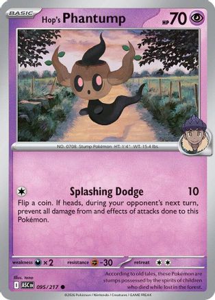 Hop's Phantump 095 - ME Ascended Heroes