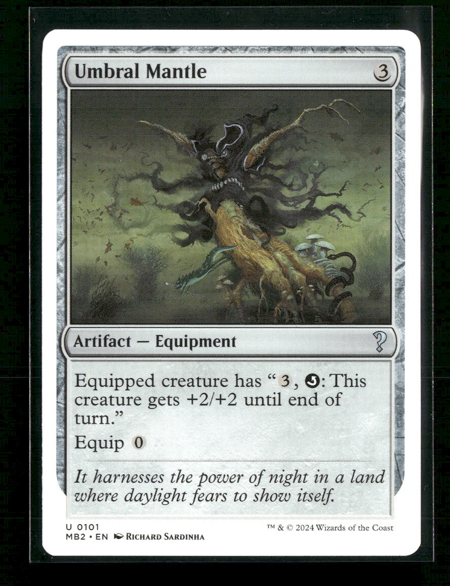 Mystery Booster 2 Umbral Mantle (White Border) #101