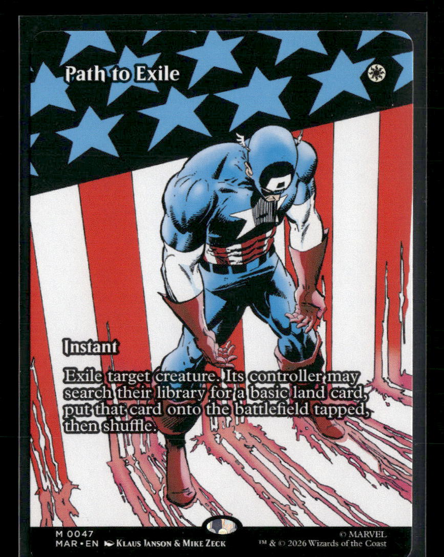 Marvel Universe Eternal-Legal Path to Exile (Borderless) (0047) #47