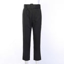 Women's slim Capris with high waist casual pants
