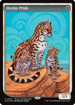 Ocelot Pride (GAME-047) - Game Day & Store Championship Promos Foil