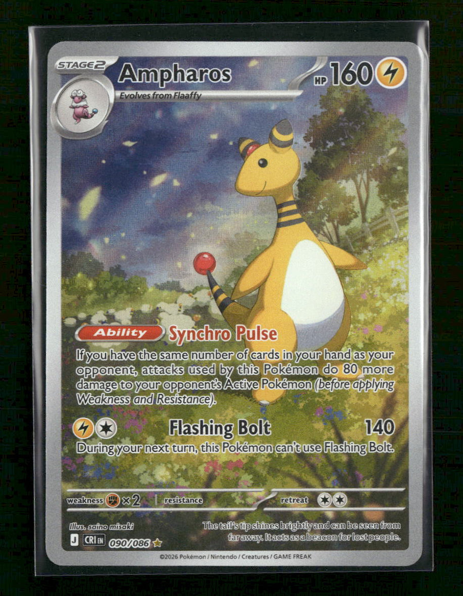 ME04: Chaos Rising Ampharos #090/086