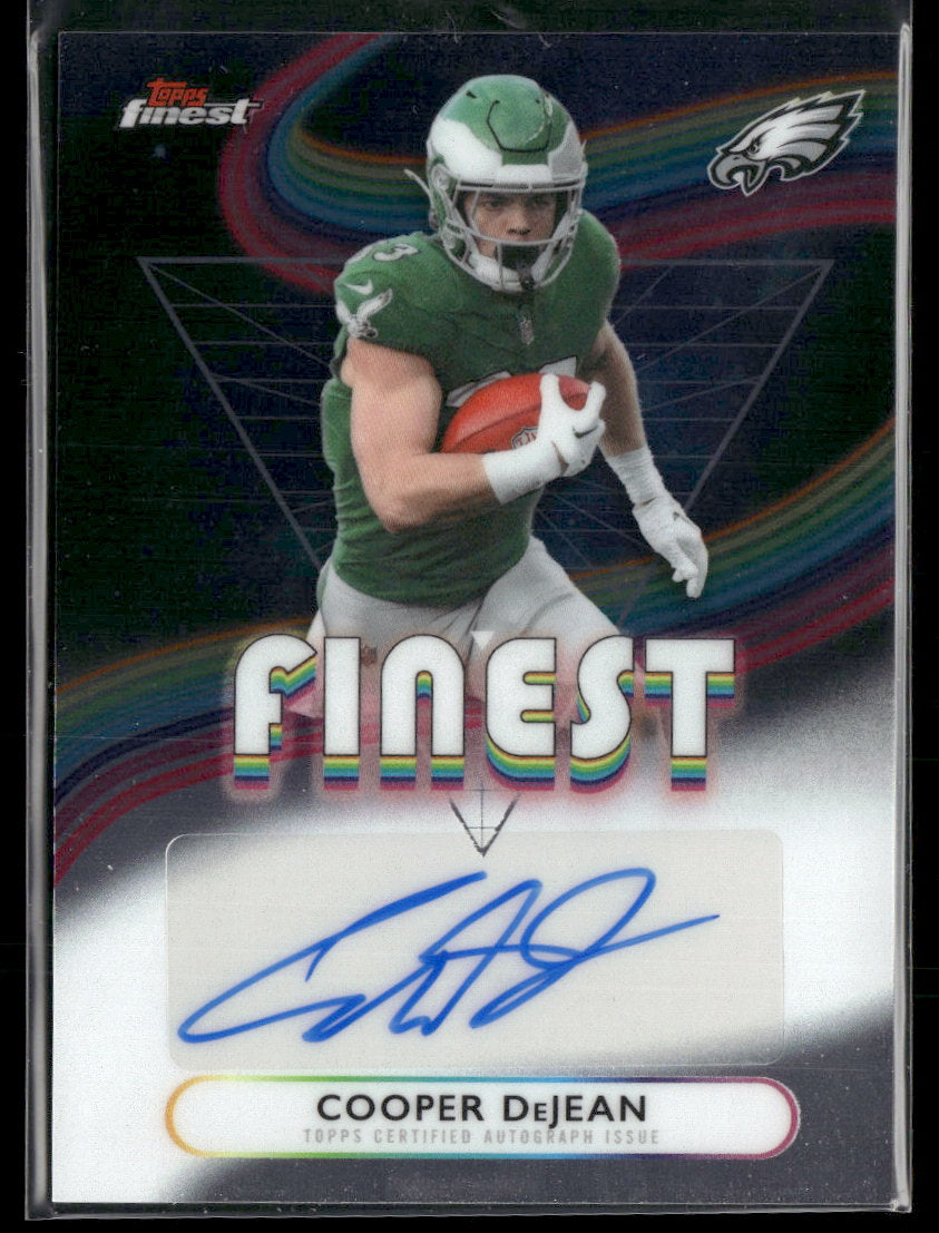 2025 Finest Finest Autographs Cooper DeJean Auto #FA-CDJ