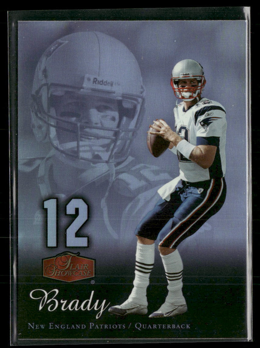 2006 Flair Showcase Tom Brady #57
