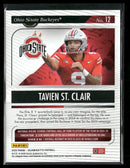 2025 Panini Silhouette Holo Silver Tavien St. Clair #/149 #12