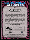2023 Topps Chrome Ultraviolet All-Stars Bo Jackson #UV-11