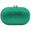 Hot-studded Evening Clutch With A Chain Strap For Banquets