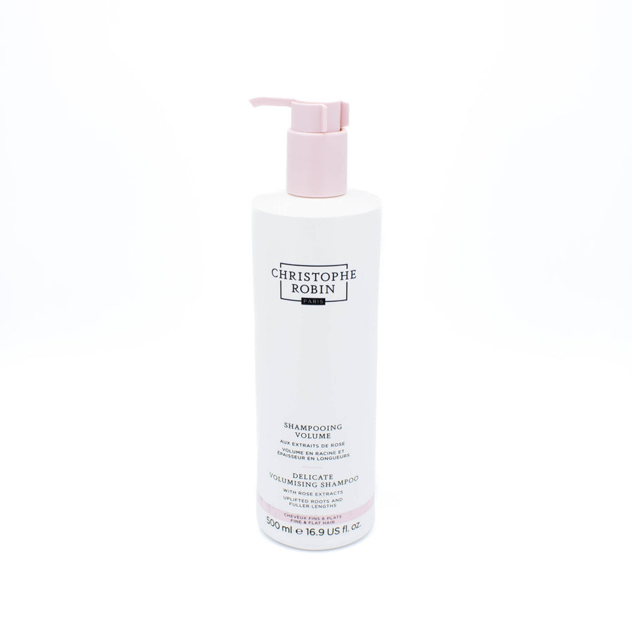 CHRISTOPHE ROBIN Delicate Volumizing Shampoo with Rose Extracts 16.9oz - Imperfect Container