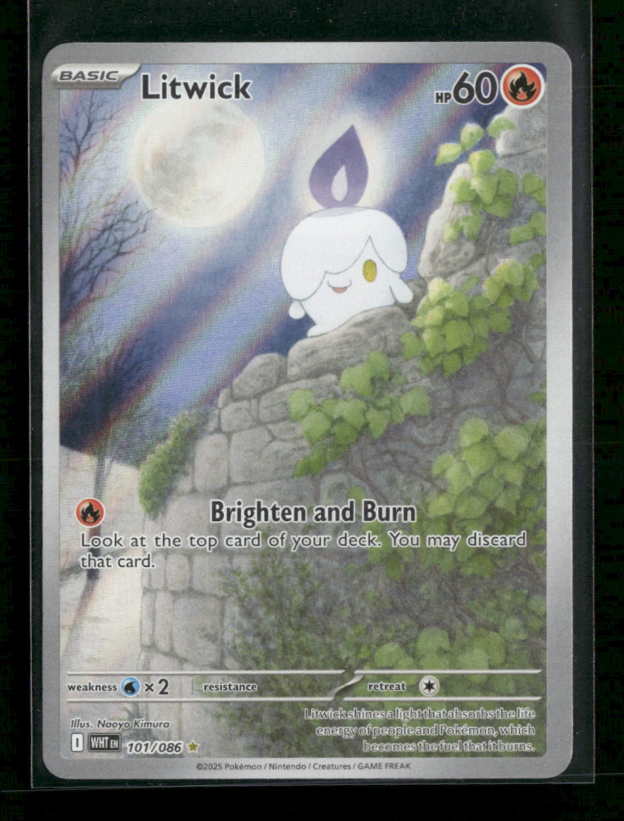 SV: White Flare Litwick #101/086