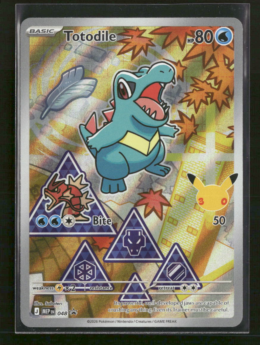 ME: Mega Evolution Promo Totodile #048