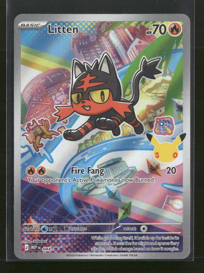 ME: Mega Evolution Promo Litten #044