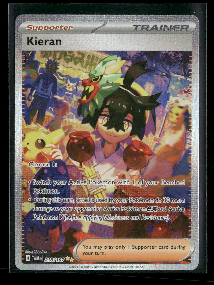 SV06: Twilight Masquerade Kieran #218/167