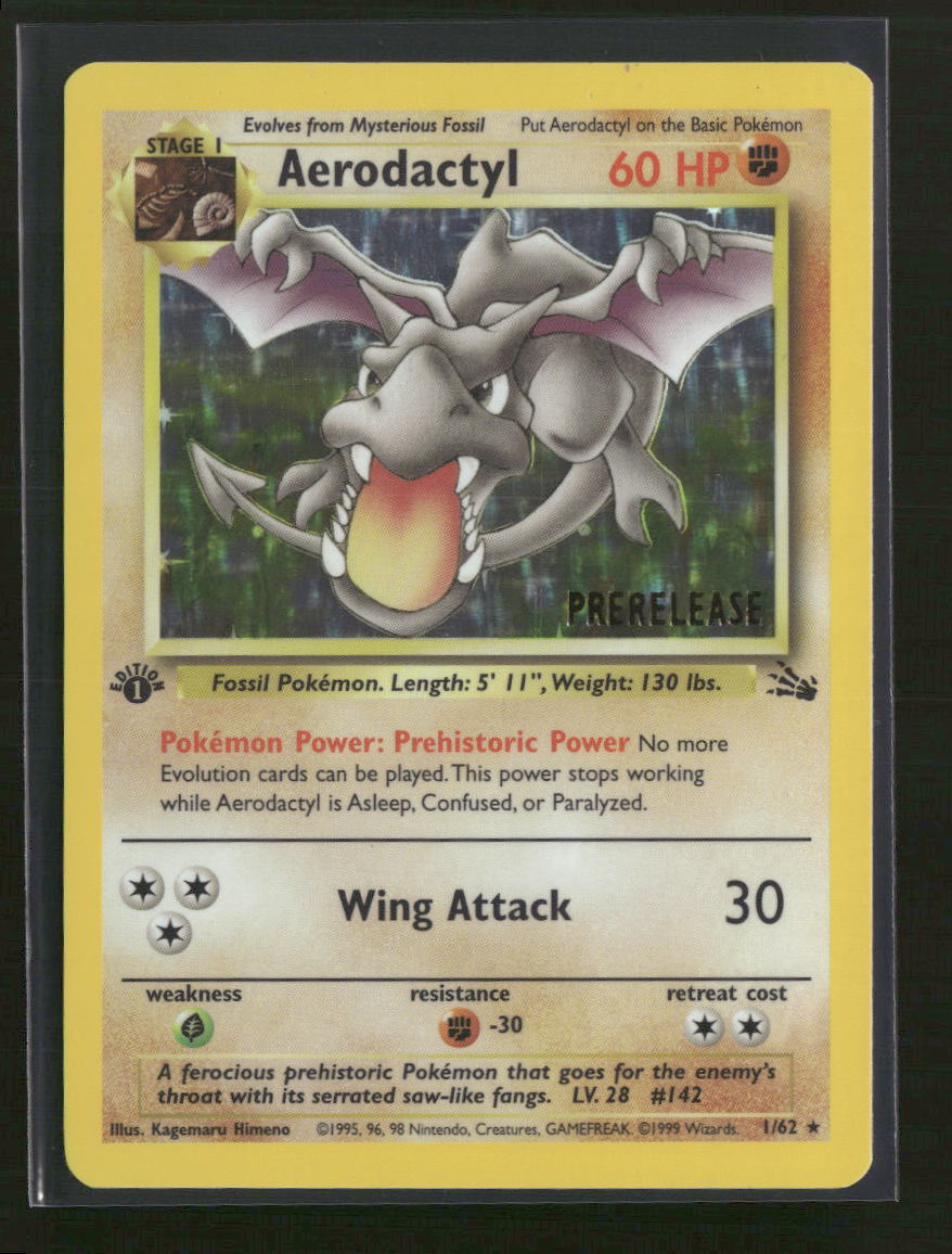 WoTC Promo Aerodactyl (Prerelease) #01/62