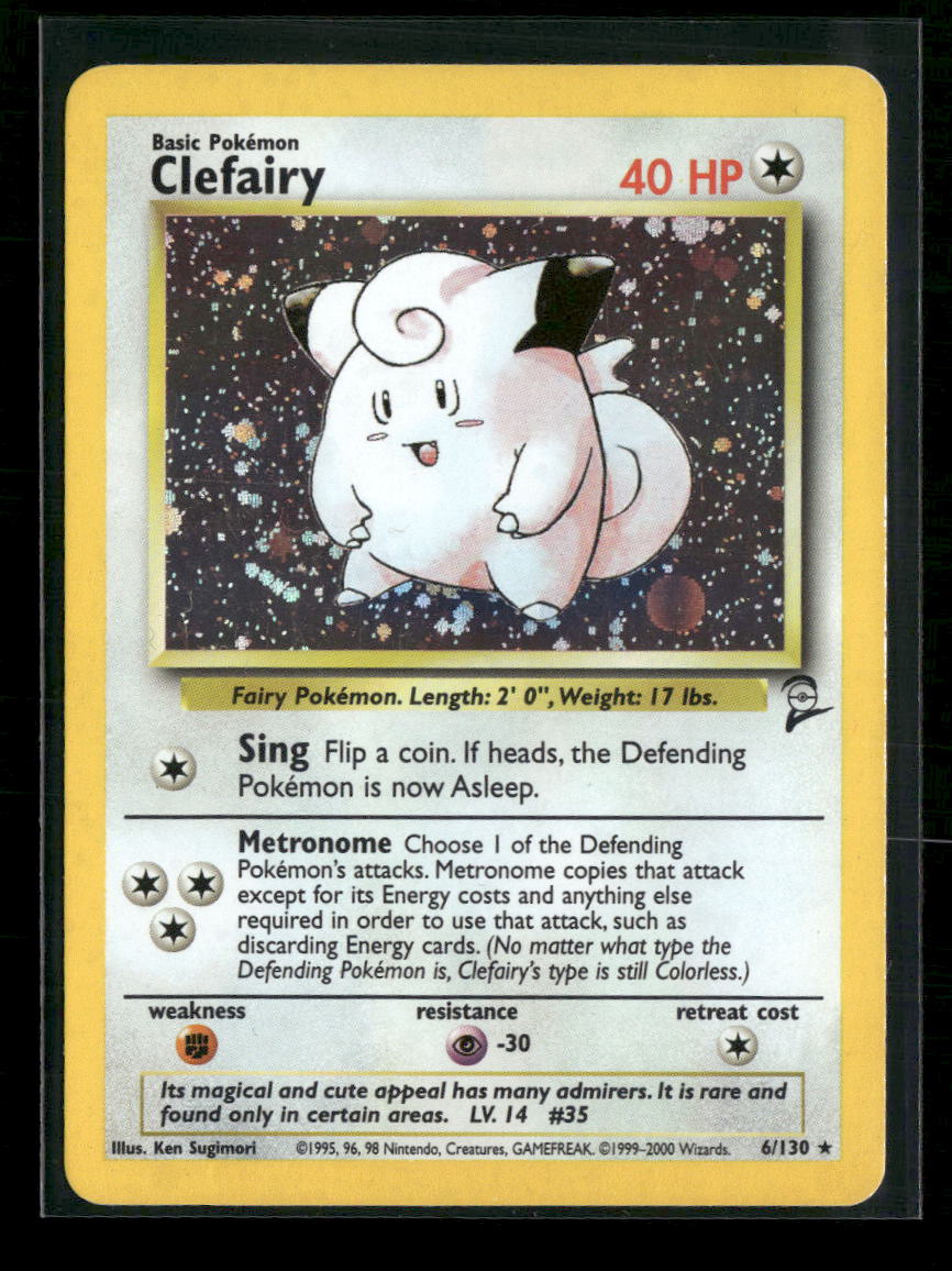 Base Set 2 Clefairy #006/130