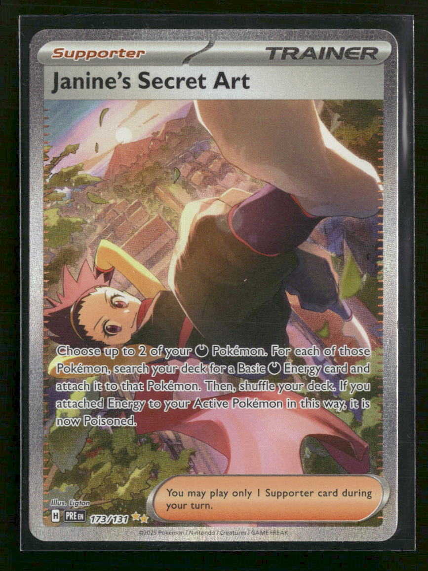 SV: Prismatic Evolutions Janine's Secret Art #173/131