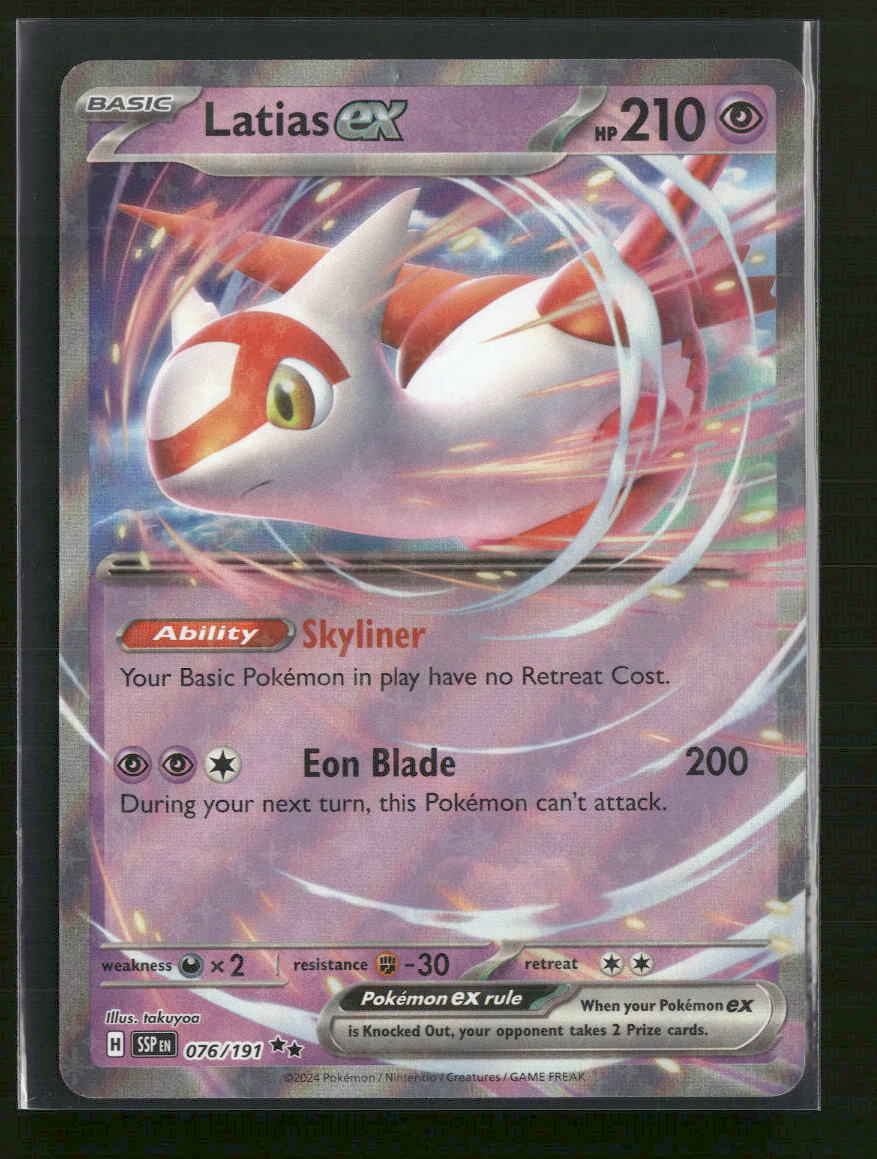 SV08: Surging Sparks Latias ex #076/191