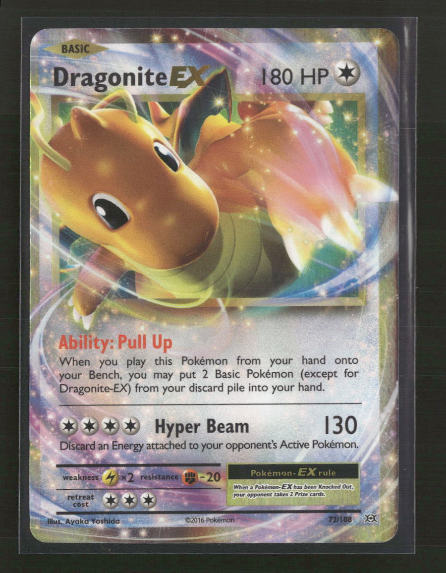 XY - Evolutions Dragonite EX #72/108