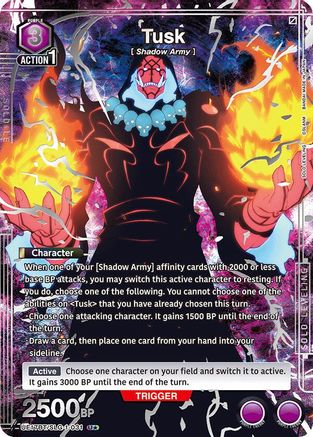 Tusk (031) (R*) (UE17BT/SLG-1-031) - UE17BT SOLO LEVELING Foil