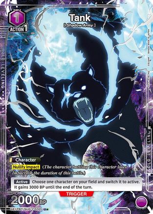 Tank (032) (U*) (UE17BT/SLG-1-027) - UE17BT SOLO LEVELING Foil
