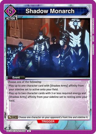 Shadow Monarch (UE17BT/SLG-1-039) - UE17BT SOLO LEVELING