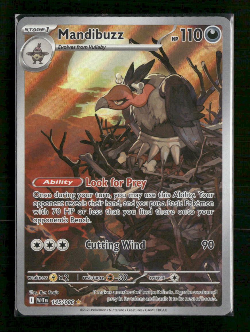 SV: White Flare Mandibuzz #145/086