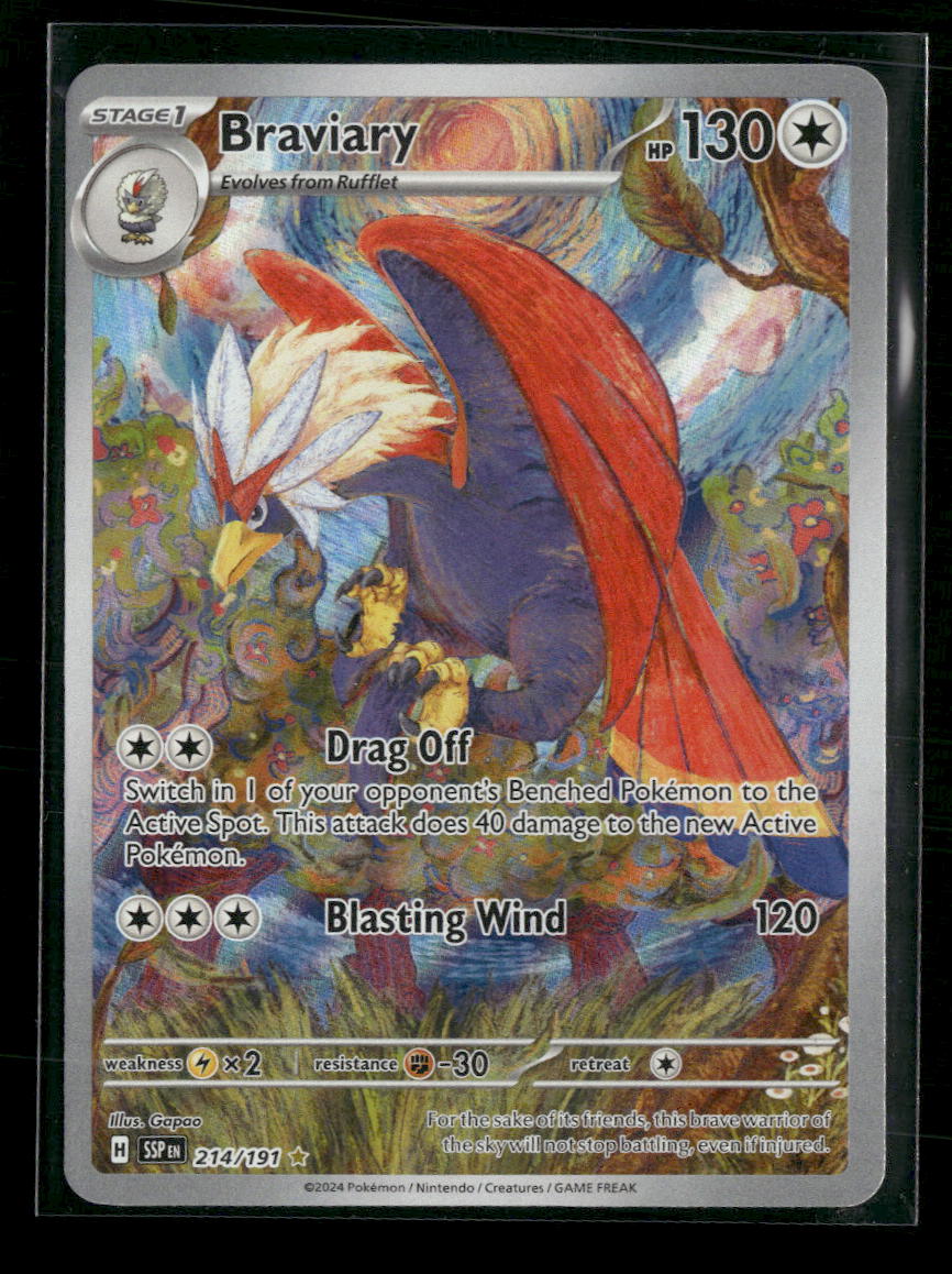 SV08: Surging Sparks Braviary #214/191