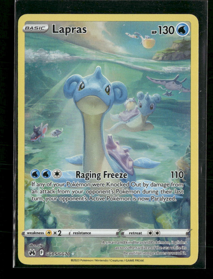 SWSH: Crown Zenith: Galarian Gallery Lapras #GG05/GG70