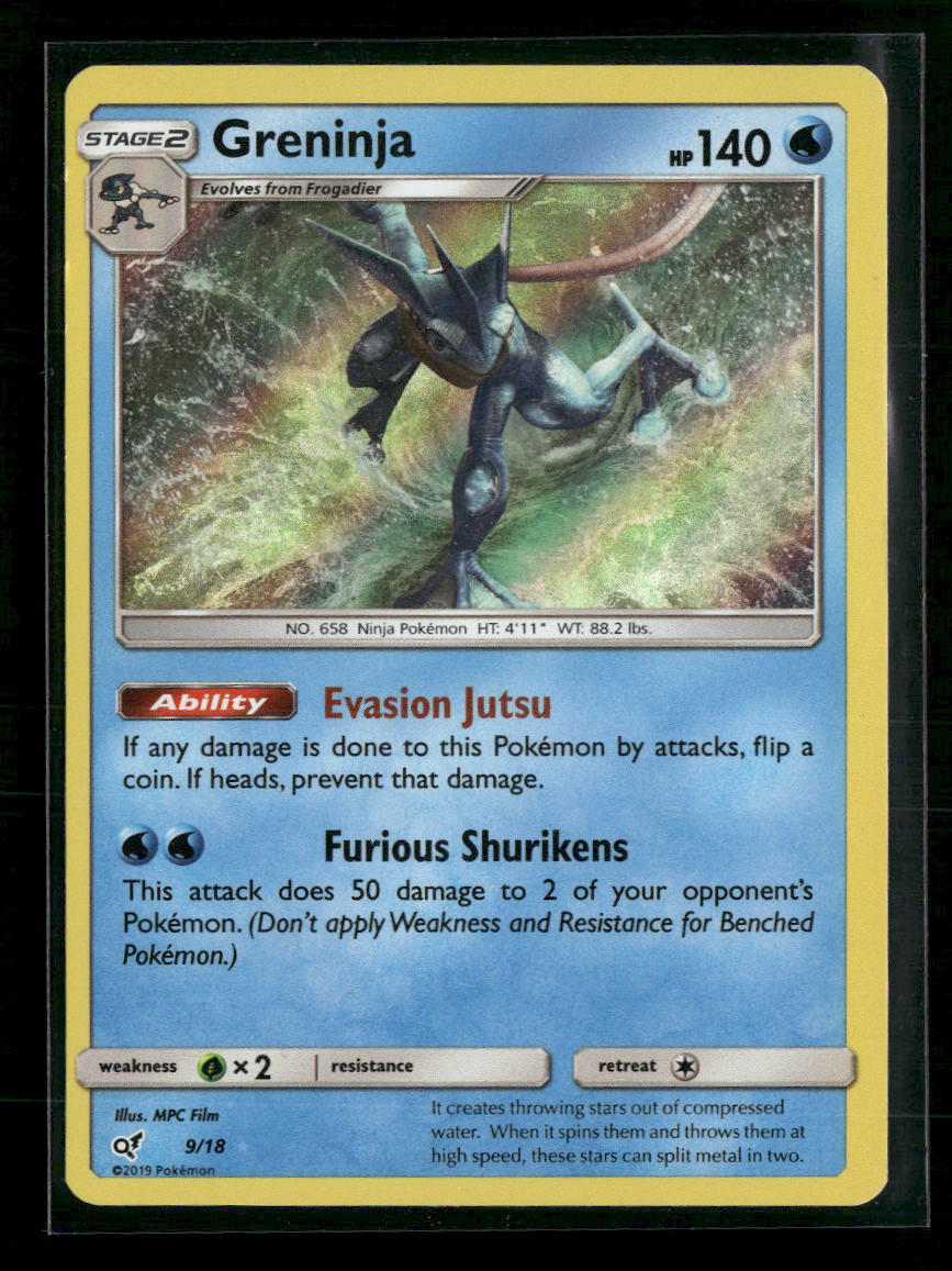 Detective Pikachu Greninja #9/18