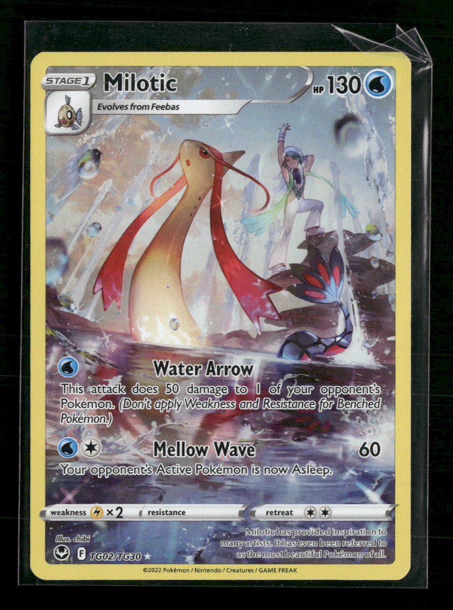 SWSH12: Silver Tempest Trainer Gallery Milotic #TG02/TG30