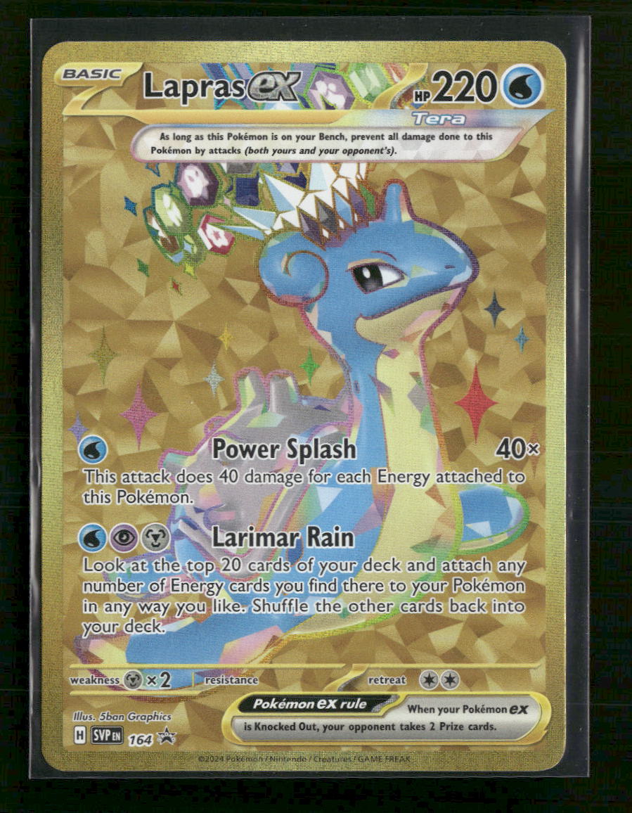 SV: Scarlet & Violet Promo Cards Lapras ex #164