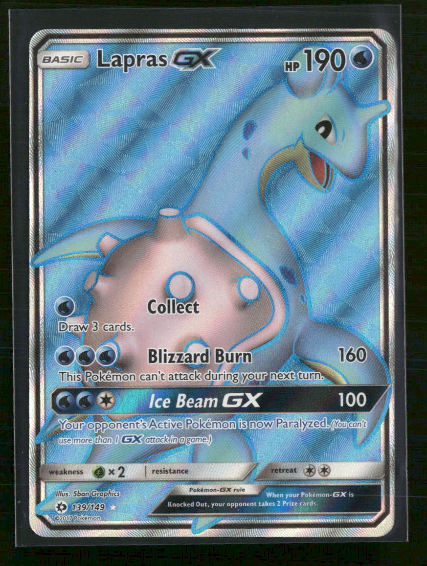 SM Base Set Lapras GX (Full Art) #139/149