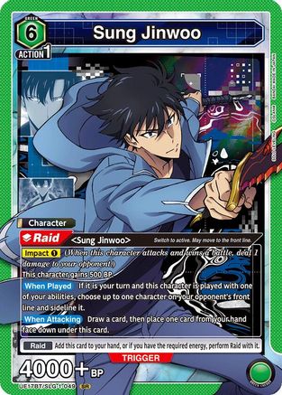 Sung Jinwoo (049) (UE17BT/SLG-1-049) - UE17BT SOLO LEVELING Foil
