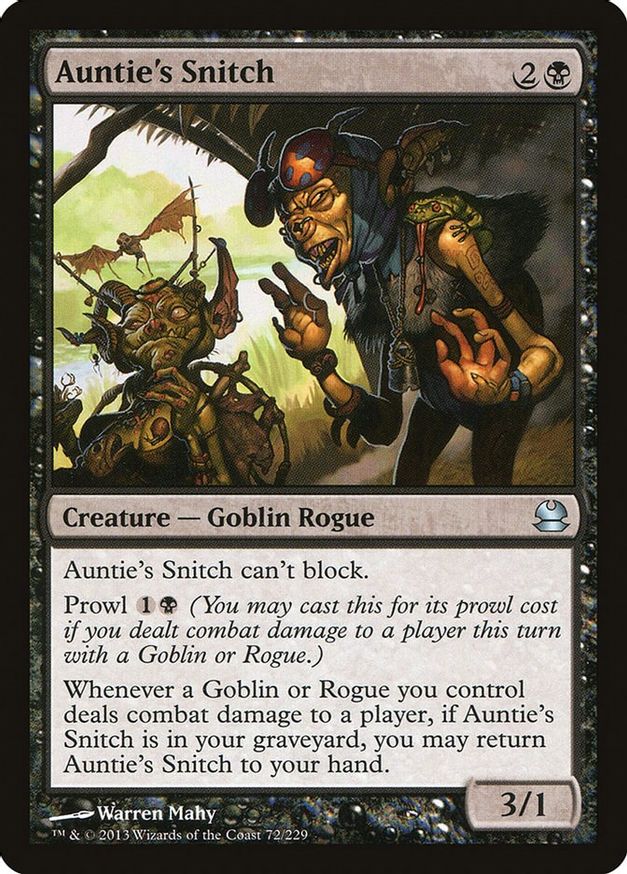Auntie's Snitch | 72 | Modern Masters