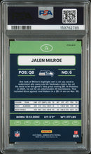 2025 Panini Donruss Opti 2015 Retro Autograph Jalen Milroe 9 Auto PSA #14