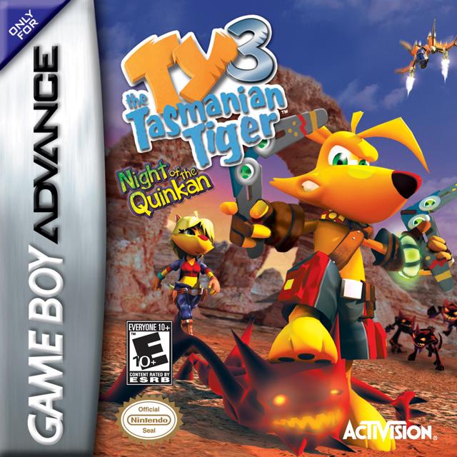 Ty the Tasmanian Tiger 3: Night Of The Quinkan (Gameboy Advance)