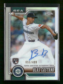 2026 Topps Chrome Retail Rookie Refractors Blas Castano #/499 Auto #RA-BCA