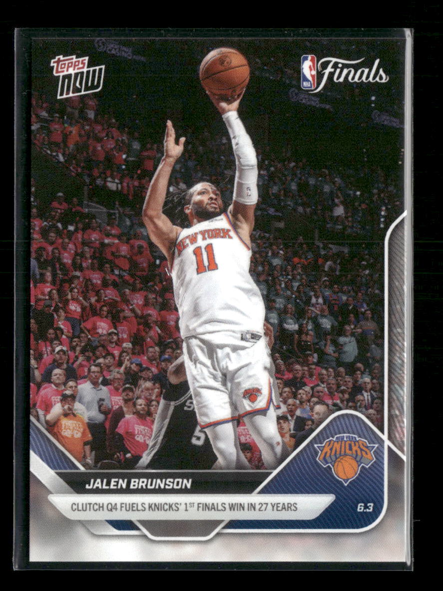 2025-26 Topps Now Jalen Brunson #326
