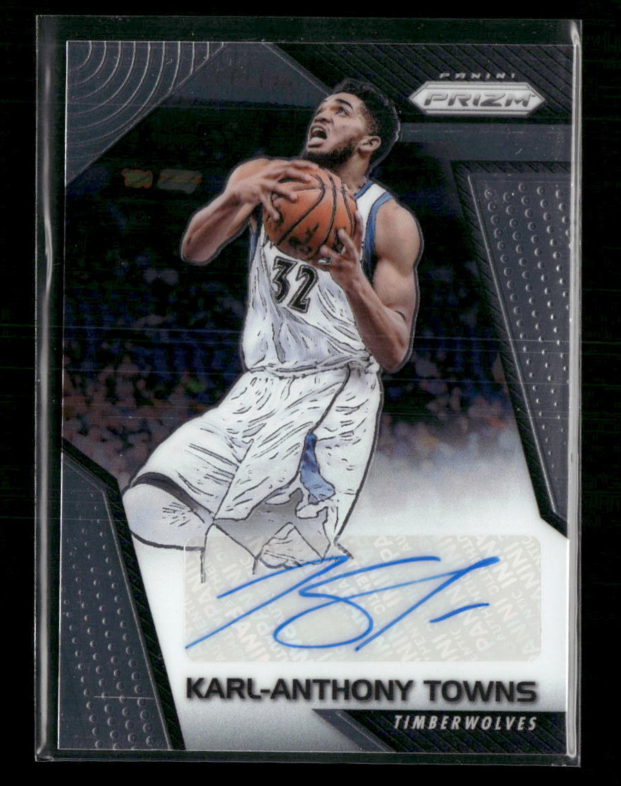 2017-18 Panini Prizm Signatures Karl-Anthony Towns Auto #SG-KT