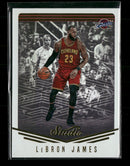 2016-17 Panini Studio LeBron James #18