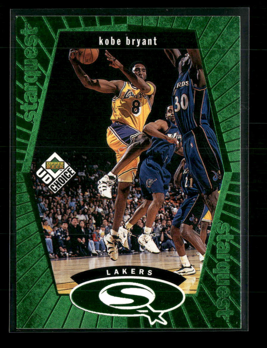 1998-99 UD Choice StarQuest Green Kobe Bryant #SQ13