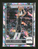 2023-24 Hoops Premium Stock Ice Prizm Victor Wembanyama Rookie #108