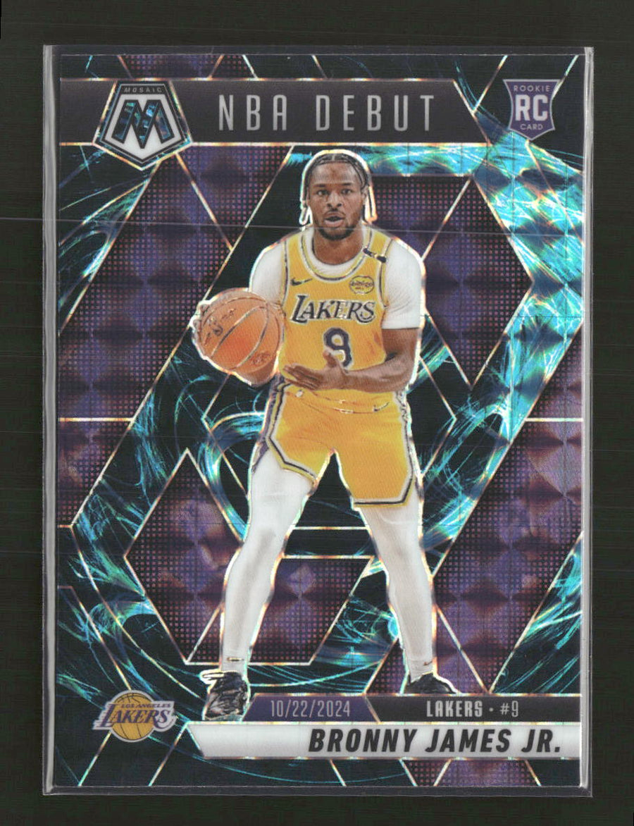 2024-25 Panini Mosaic Genesis Mosaic Bronny James Jr. Rookie #262