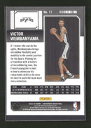 2023-24 Panini Contenders Season Ticket Retail Victor Wembanyama Rookie #11
